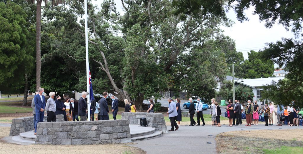 Centennial Walkway Blessing - Mount Albert Grammar School